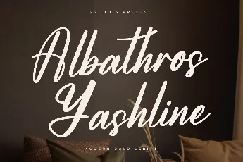 Albathros Yashline DEMO VERSION font