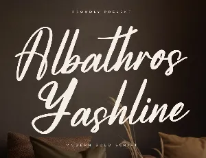 Albathros Yashline DEMO VERSION font