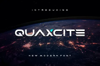 Quaxcite font