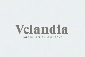 Rolend font