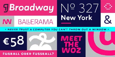 Wozniak font