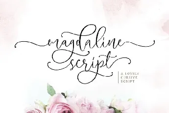 Magdaline Calligraphy font