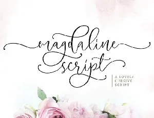 Magdaline Calligraphy font