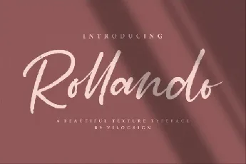 Rollando Script font