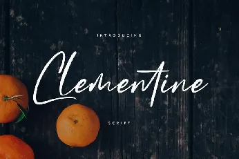 Clementine font