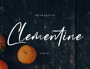 Clementine font