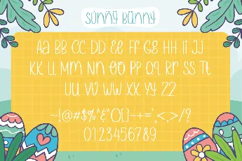 Sunny Bunny Demo font