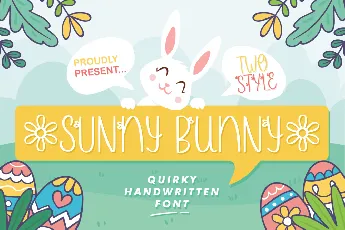 Sunny Bunny Demo font