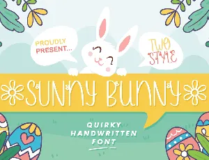 Sunny Bunny Demo font