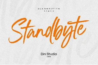 Standbyte font