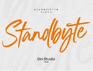 Standbyte font