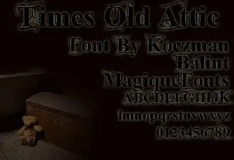 Times Old Attic font