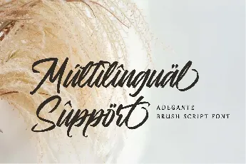 Adegante font