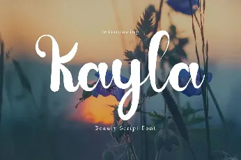 Kayla font