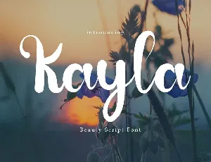 Kayla font