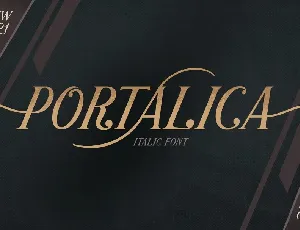 Portalica font