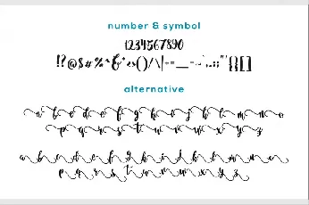 Saila Nurissalma Script font