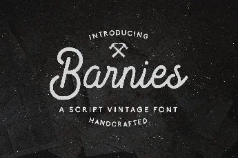 Barnie's Free Trial font