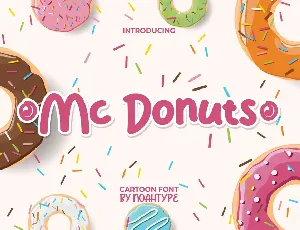 Mc Donuts Demo font
