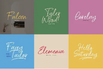 Famous Script font