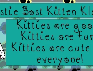 Austie Bost Kitten Klub font