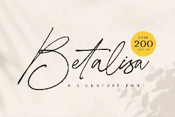 Betalisa Free font