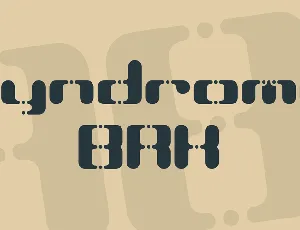 Syndrome BRK font