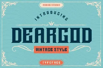 Deargod font