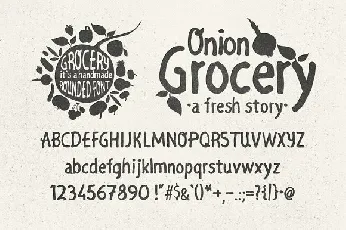 Grocery Rounded font