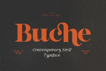 Buche font