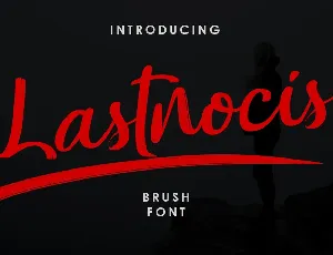 Lastnocis font