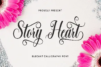 Story Heart font