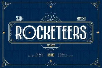 Rocketeers font