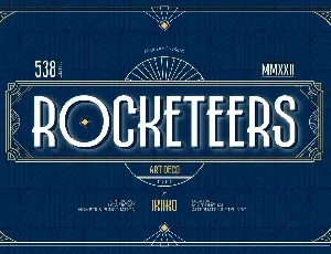 Rocketeers font