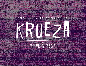 Vtks Krueza font