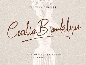 Cecilia Brooklyn font