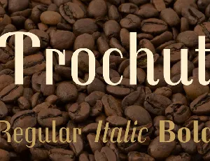 Trochut font