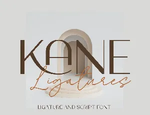 Kane font