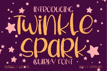 Twinkle Spark font