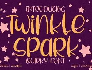 Twinkle Spark font