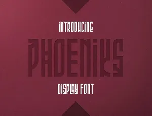 Phoeniks font