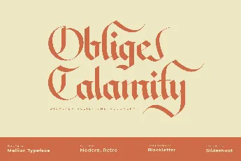 Mellion font