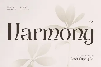 CS Harmony font