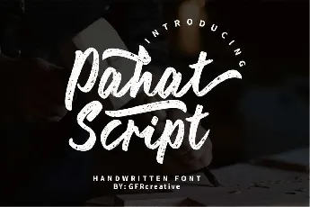 Pahat Script font