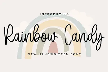 Rainbow Candy font