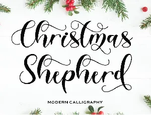 Christmas Shepherd font