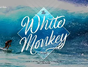 White Monkey font