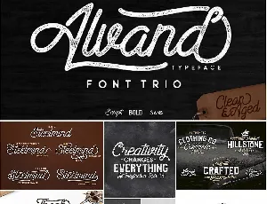 Alvand Family font