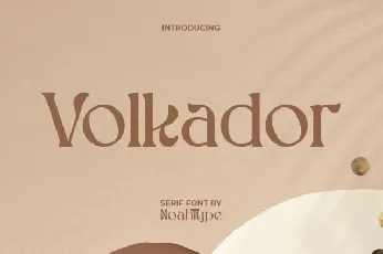 Volkador font