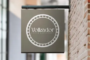 Volkador font